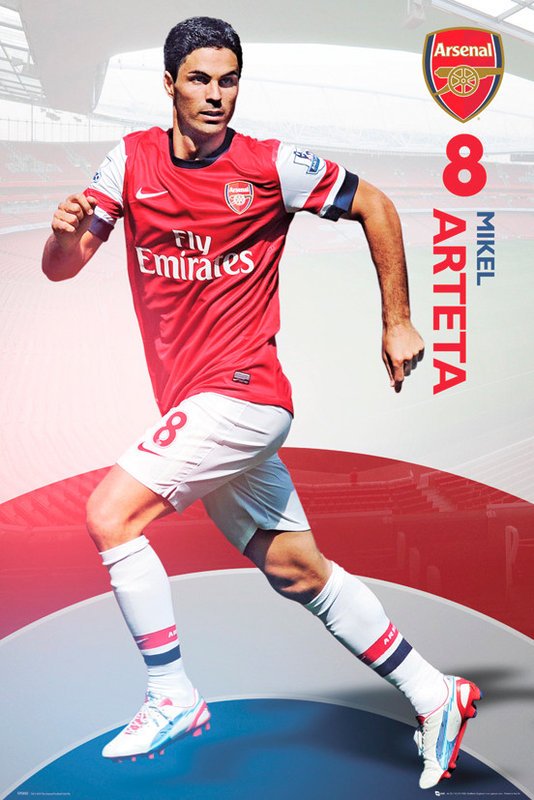 Poster Arsenal - players 12/13  Wall Art, Gifts & Merchandise
