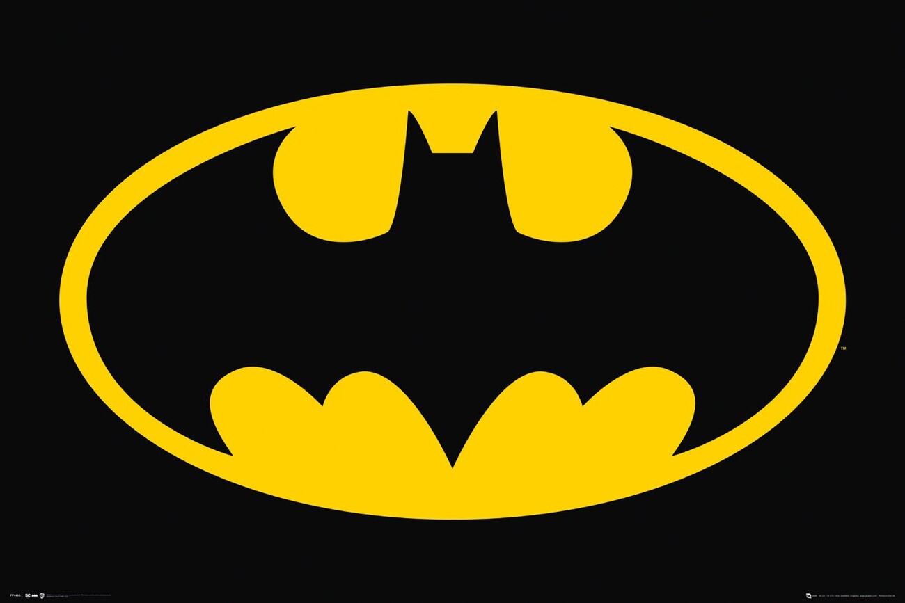 DC Comics - Bat Symbol poster | Grote posters | Europosters