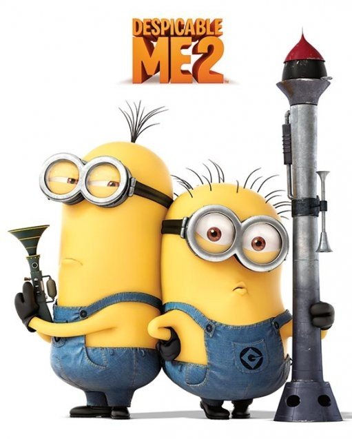 DESPICABLE 2 armed minions poster | posters | Europosters