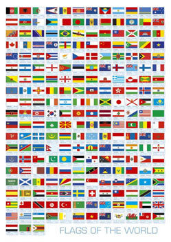 Poster Flags | Wall Art | 3+1 FREE | UKposters