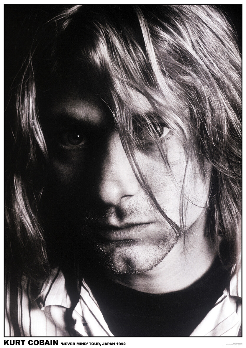 Kurt Cobain - Japan 1992 Póster, Lámina | Compra en 