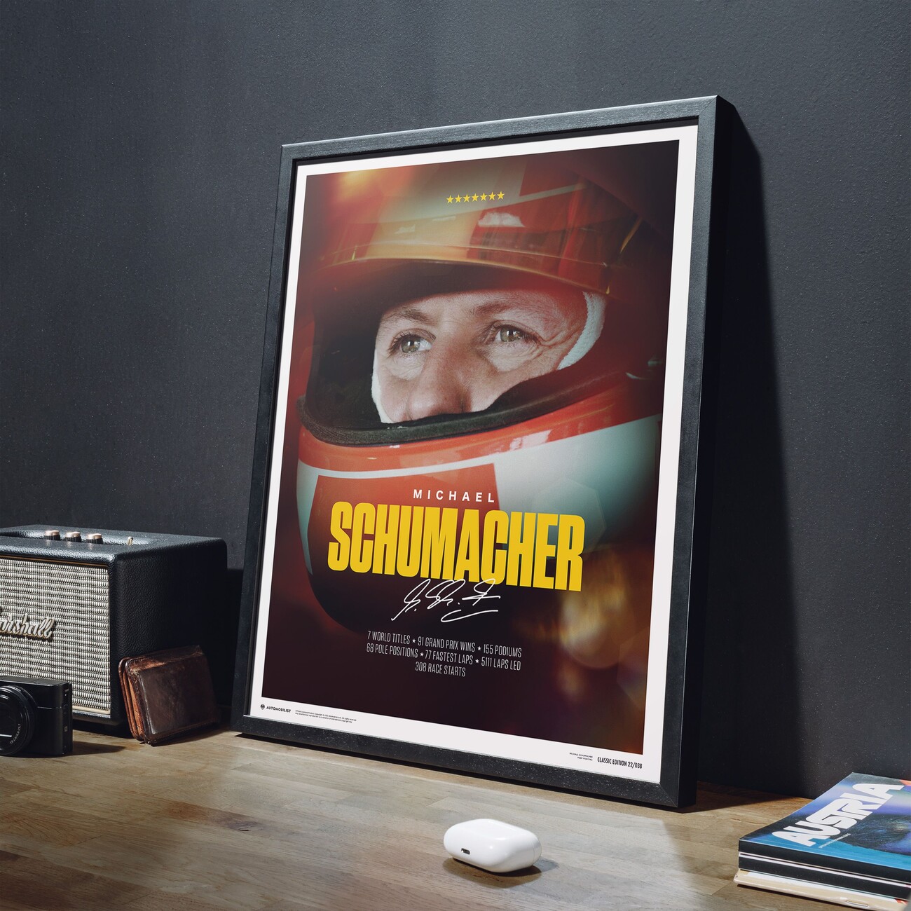 Kunstdruck Michael Schumacher - Keep Fighting - 2023 bei EuroPosters