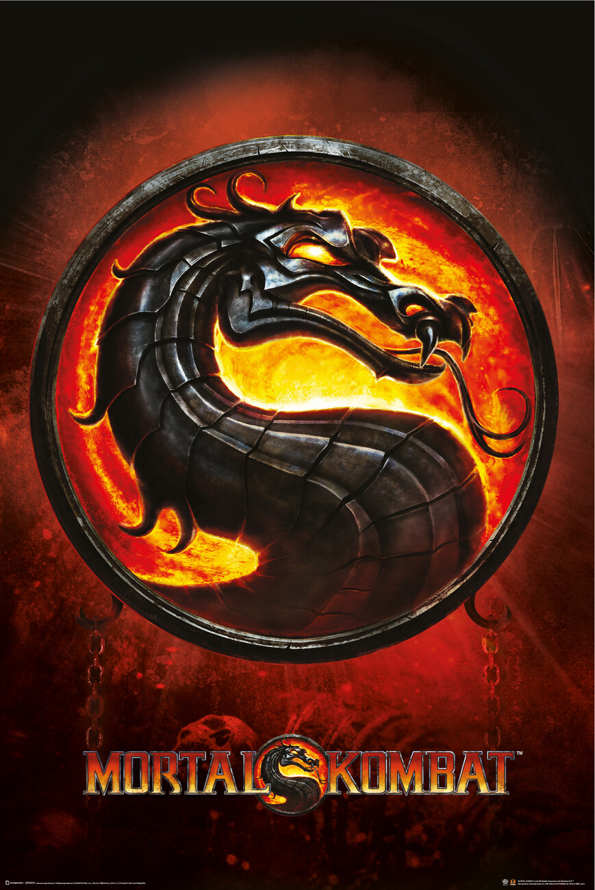 Mortal Kombat Dragon Poster All Posters In One Place 3 1 Free