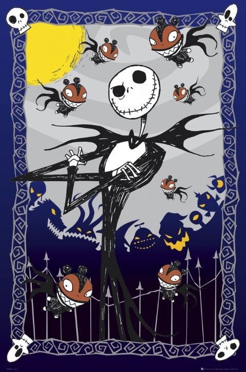 Poster Nightmare Before Christmas - Glow 