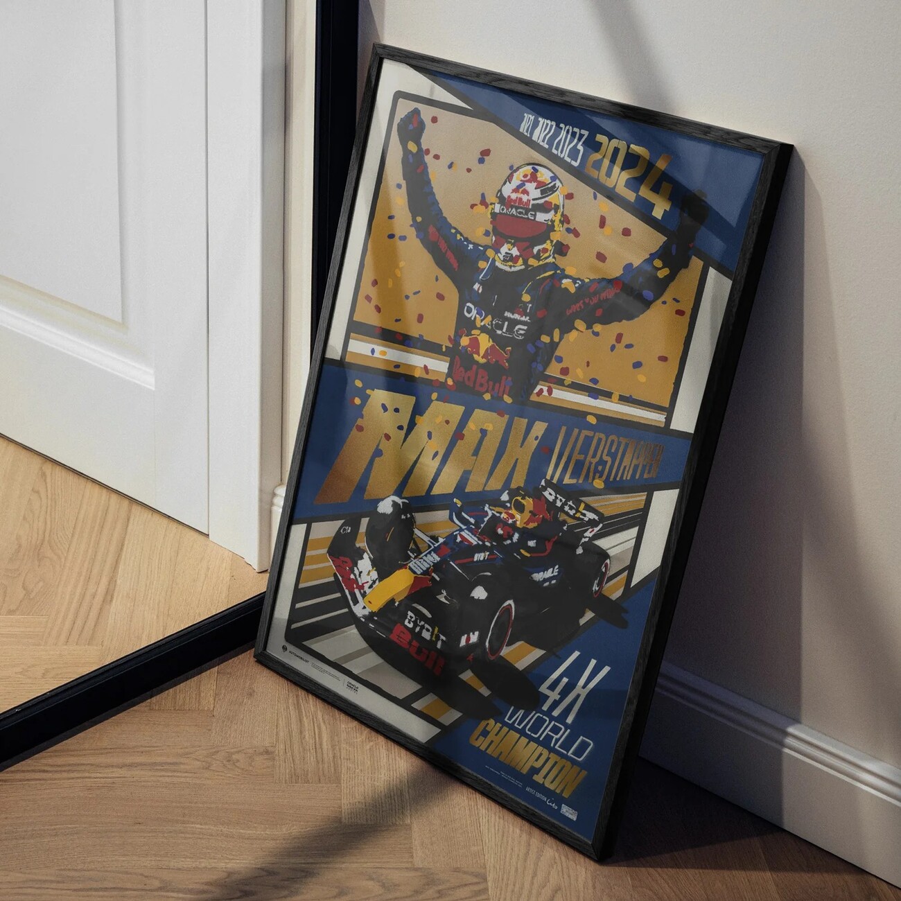 Kunstdruck Oracle Red Bull Racing - ART - Max Verstappen - 2024 F1 ...
