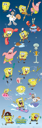 Poster Spongebob - Multiple 