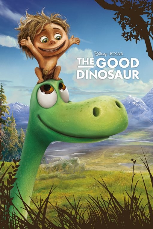 Commotie baden prijs The Good Dinosaur - Arlo and Spot poster | Grote posters | Europosters