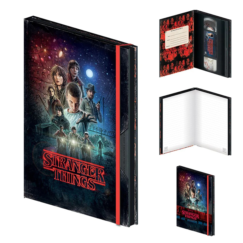 Agenda, diario Stranger Things - VHS