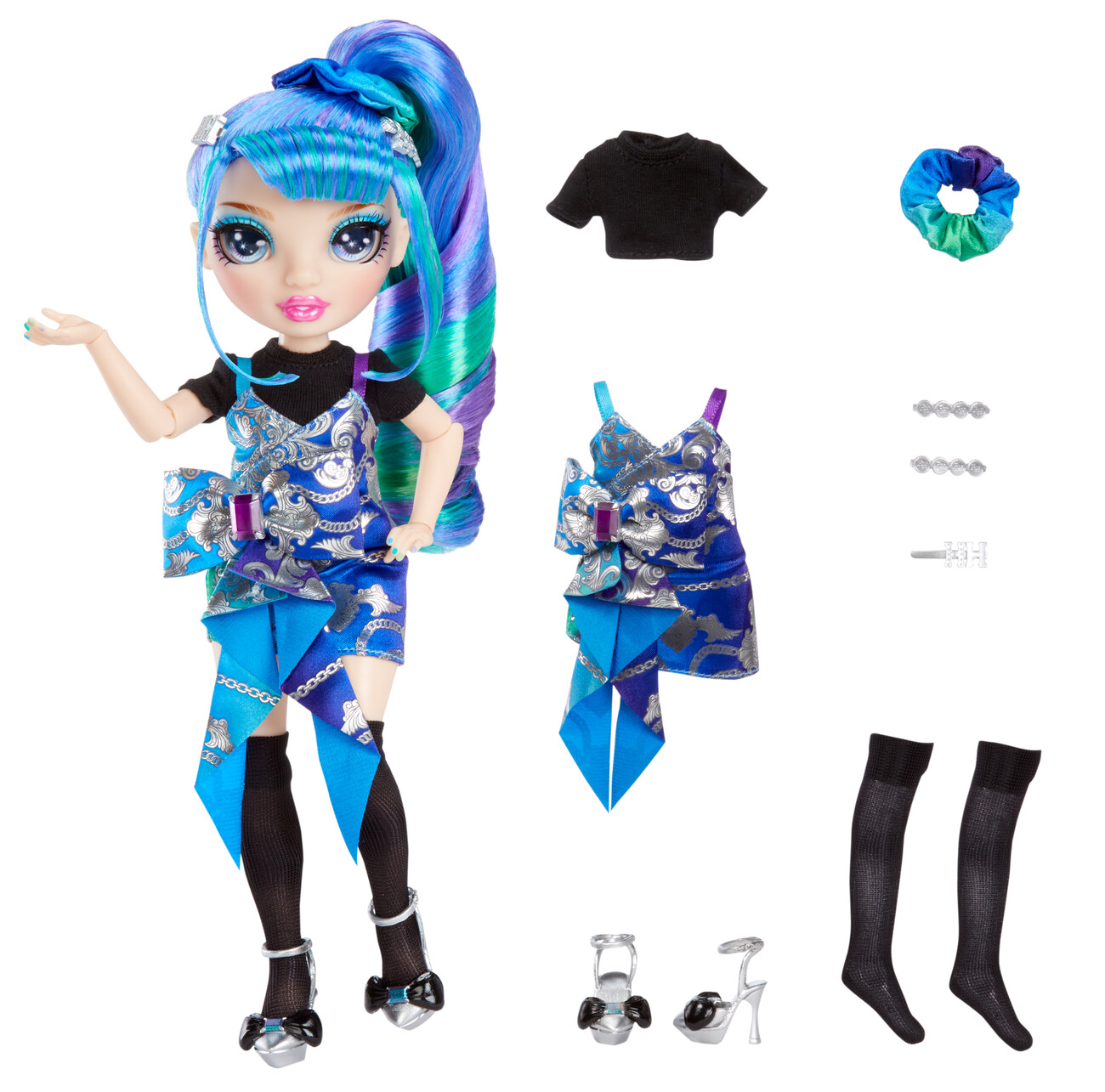 Rainbow High Junior High Special Edition Doll- Holly De'Vious (Blue ...