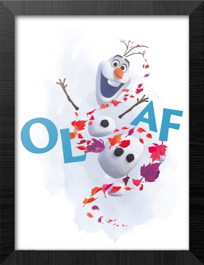 La Reine Des Neiges 2 Olaf Poster Encadre Tableau Mural Acheter Le Sur Europosters Fr