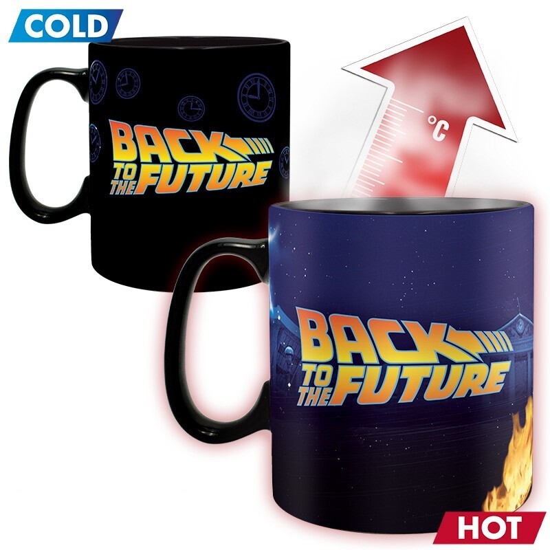 Tasse Zurück in die Zukunft Logo Originelle Geschenkideen