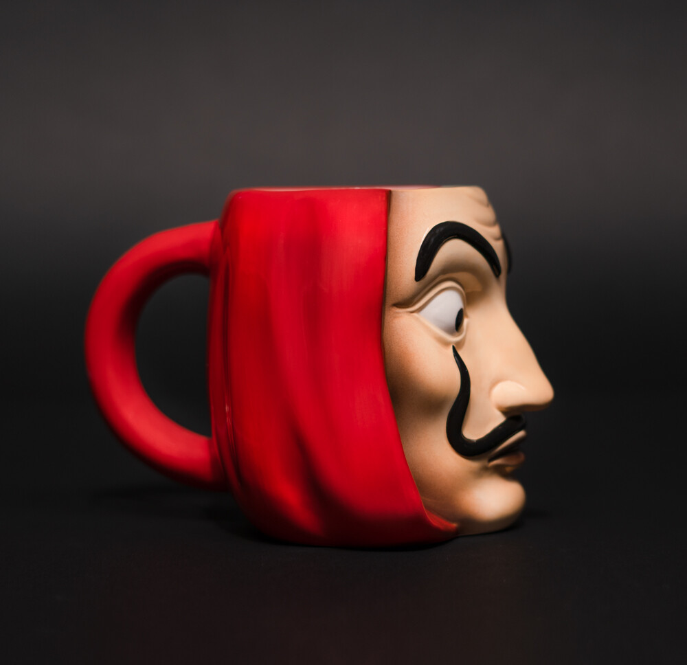 La Casa di Carta Bella Ciao tazza mug in ceramica gadget serie tv Casa de Papel 