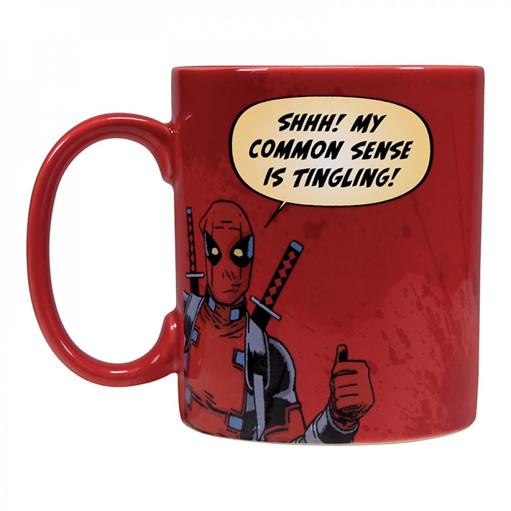 Set con tazza e sottobicchiere Deadpool 