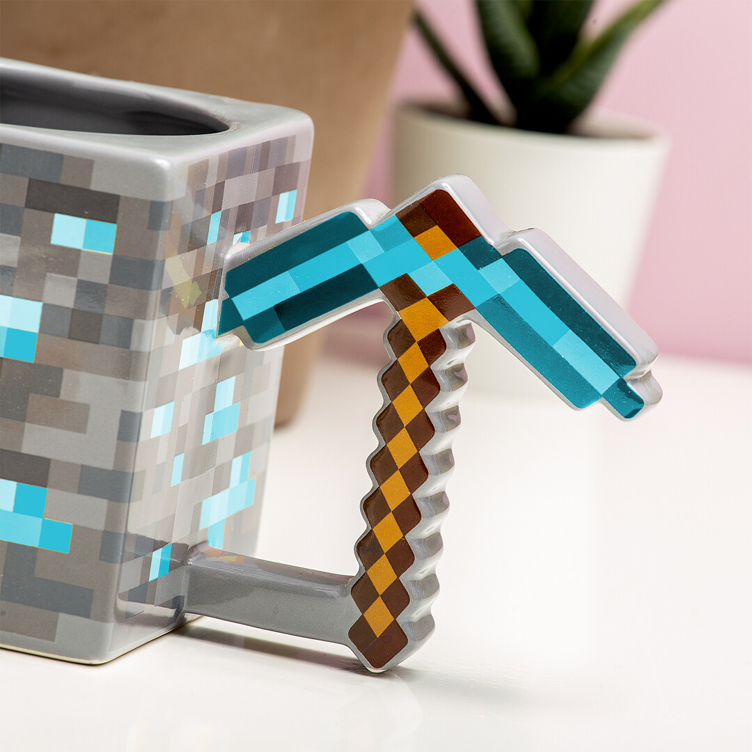 Tazza Minecraft - Pickaxe  Idee per regali originali