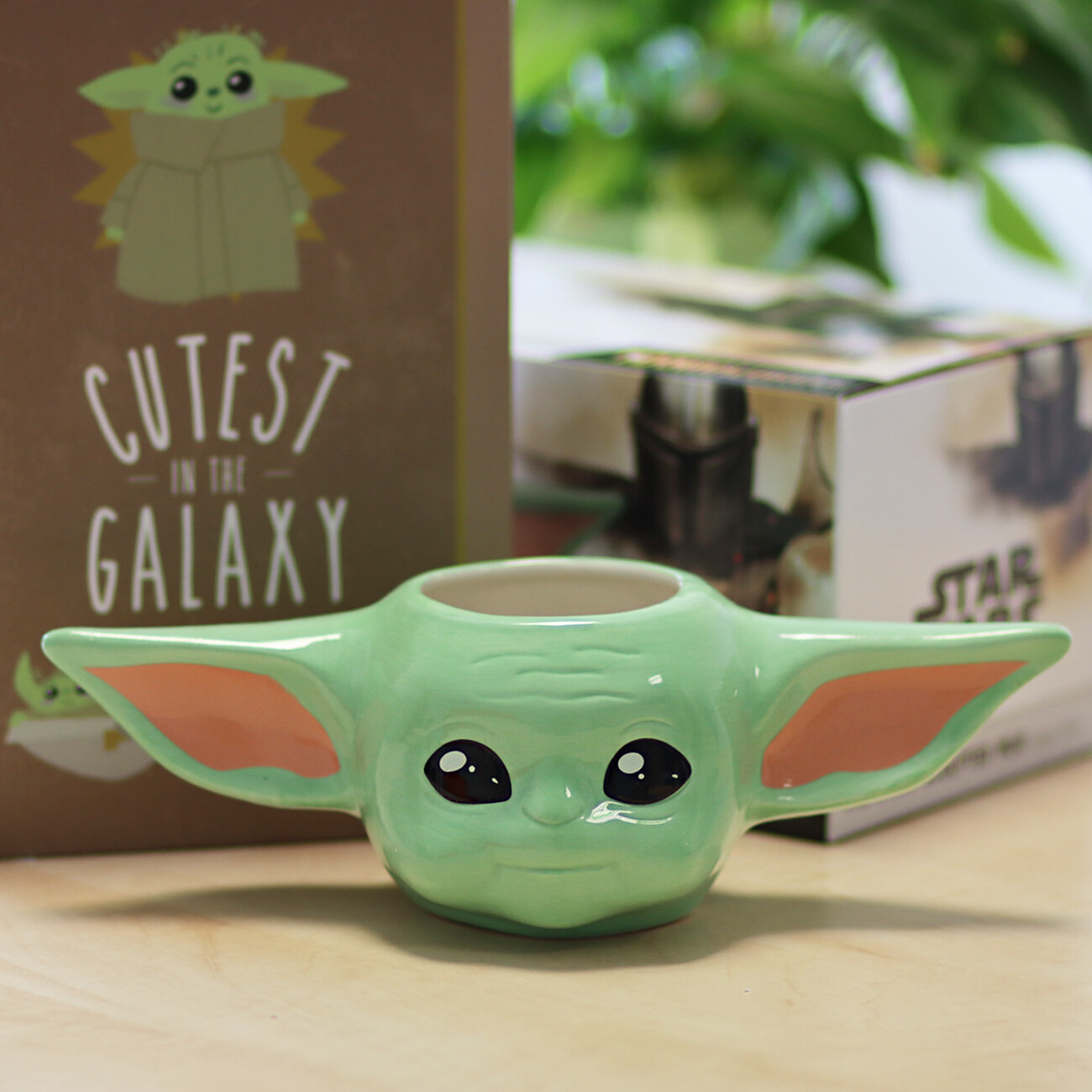 Baby Yoda Confezione regalo Grogu Ceramica Tazza Tazza 3D The Child Mandalorian 