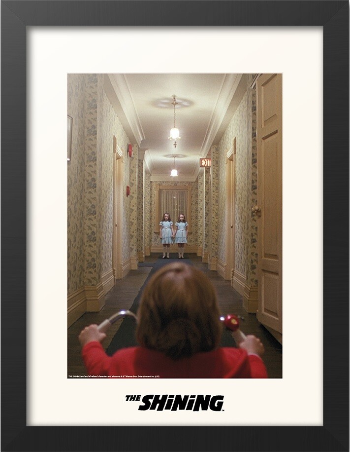 CEWO Poster De Films D'horreur Britanniques The Shining (4) Tapisseries D'art Mural – Impressions De Peinture Pour Salon, Chambre à Coucher – 152,4 X 152,4 Cm