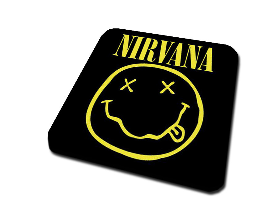 Untersetzer Nirvana Smiley Originelle Geschenkideen