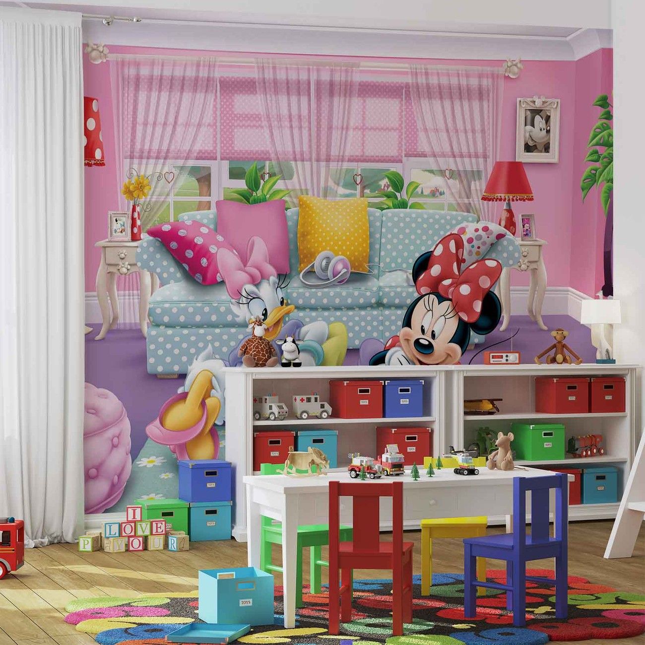 Disney Minnie Mouse Wall Paper Mural Buy at EuroPosters