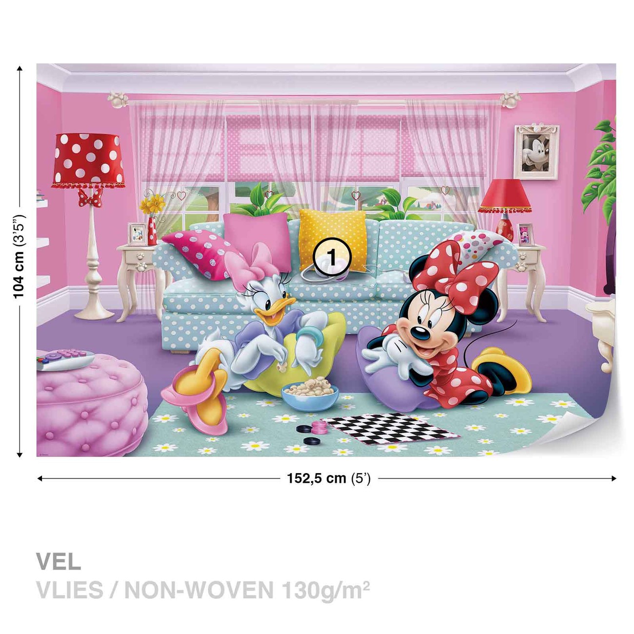 Disney Minnie Mouse Wall Paper Mural Buy at EuroPosters