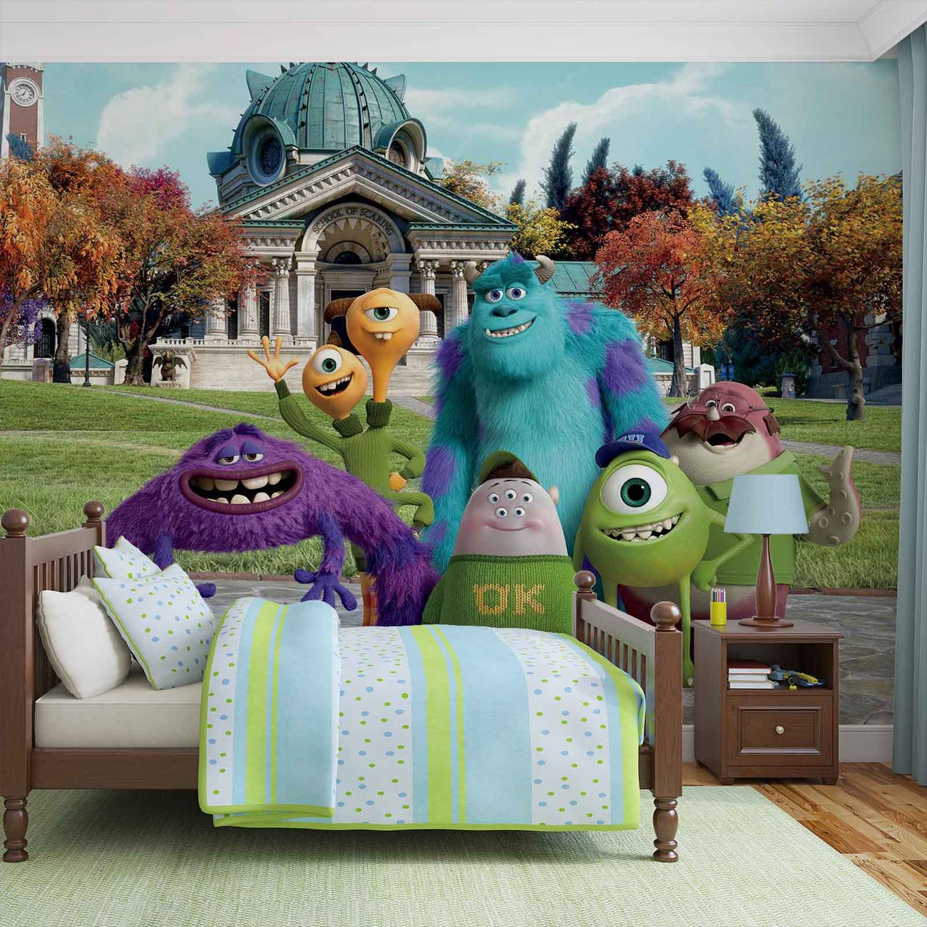 Disney Monsters Inc Wall Paper Mural Buy at EuroPosters
