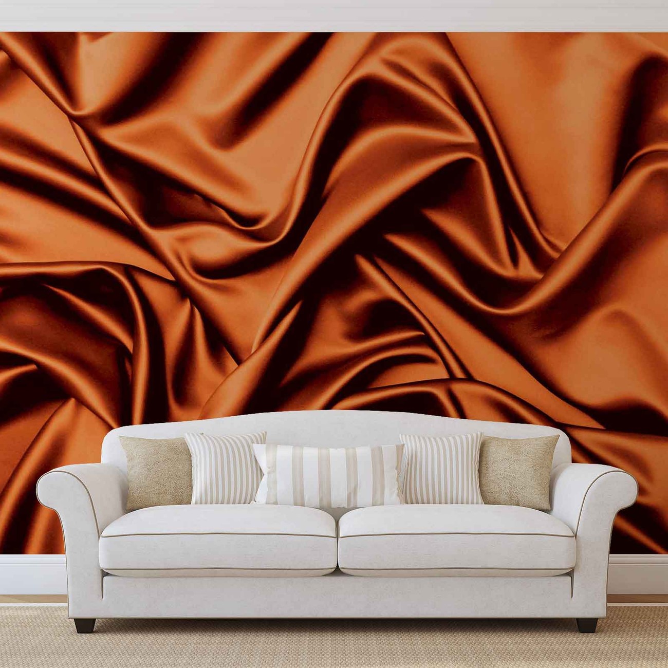 Satin Abstract Wall Paper Mural Buy at UKposters