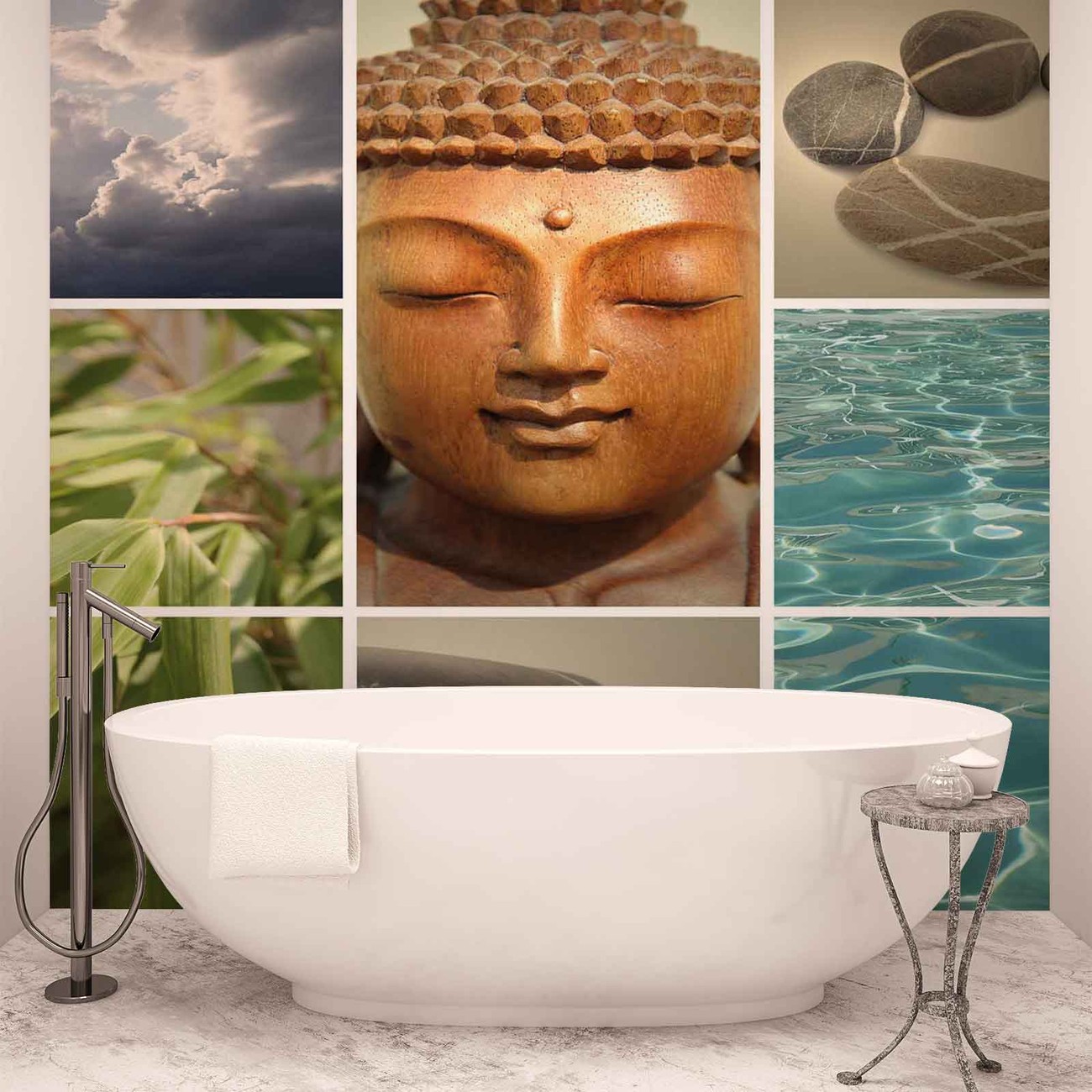 Zen Calming Scene Wall Paper Mural Buy at EuroPosters