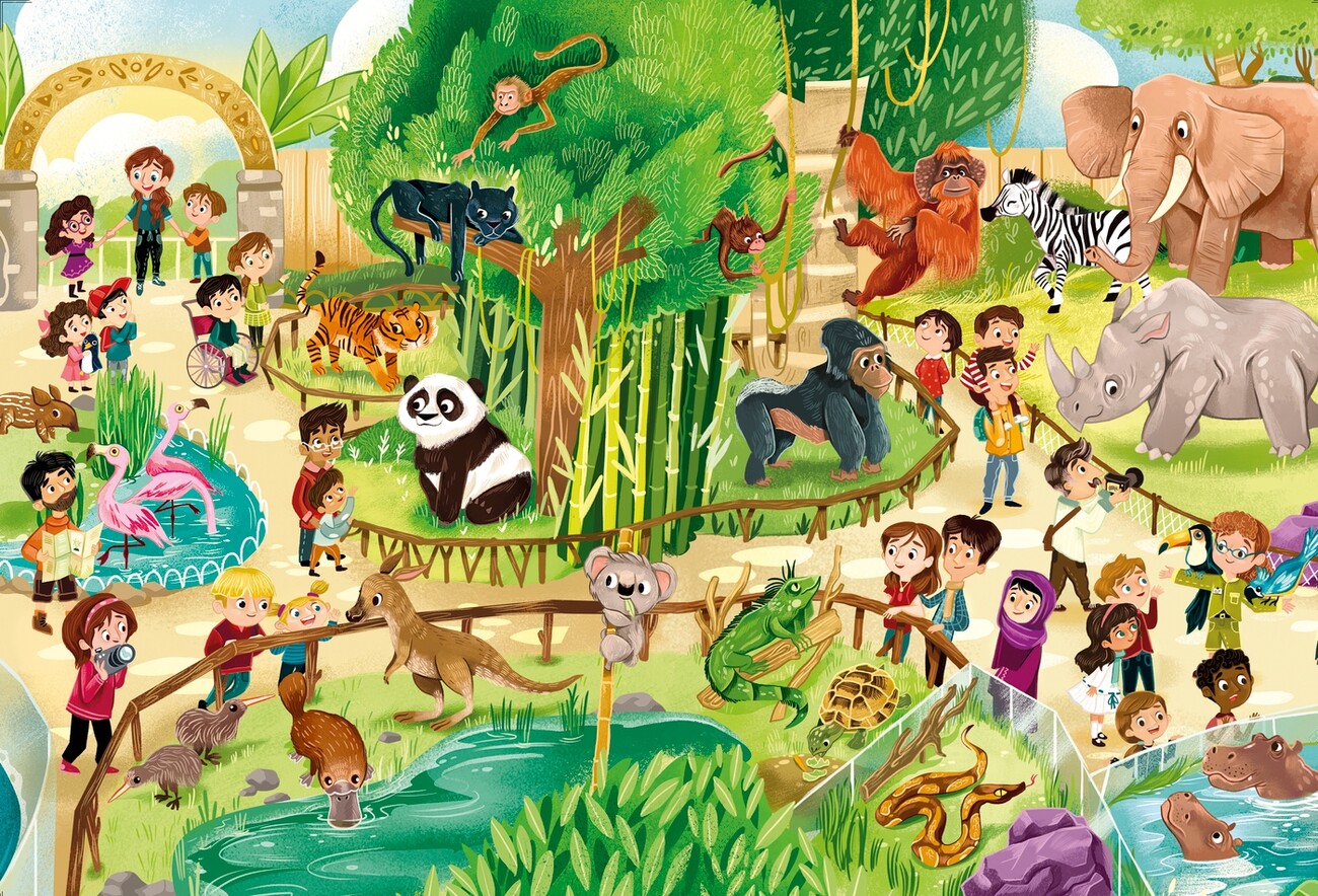 Jigsaw puzzle Zoo | Tips for original gifts | Europosters