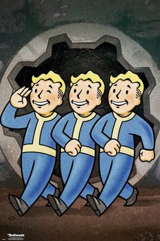 Bestel de Fallout 76 Vault Boys Poster op Europosters.nl Bestel een Fallout 76 Vault 76 trui op EuroPosters.nl