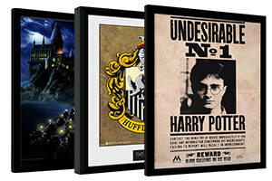 Harry Potter - Inramade affischer, posters