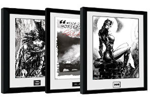 Framed Posters - Black and White