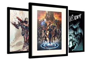 Комікси Marvel - Постери в рамці зі склом