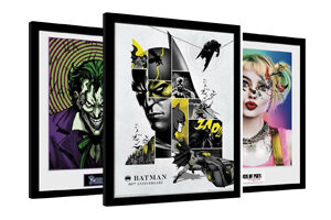 DC komiksy - Zarámované plakáty