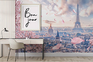 Wall murals for the office
