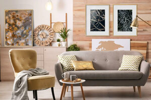 Rustic Living room