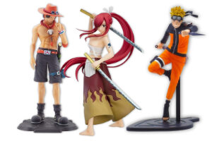 Anime figurines