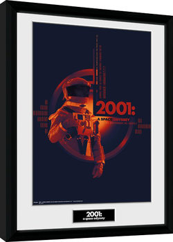 Poster enmarcado 2001 A Space Odyssey - Graphic
