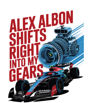 Tričko Alex Albon Shofts My Gears