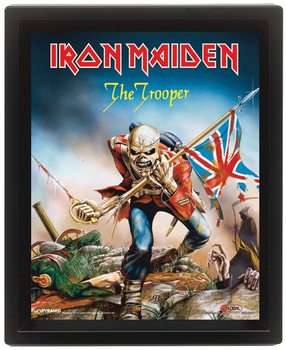IRON MAIDEN 3D Innrammet
