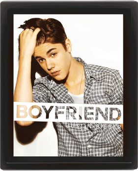 JUSTIN BIEBER 3D Innrammet