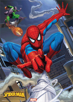SPIDER-MAN - web 3D 3D Plakat