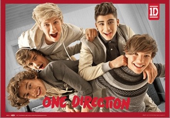One Direction - band 3D Plakát, 3D Obraz