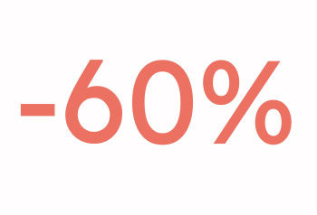 60% Rabatt