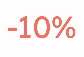 10 % off