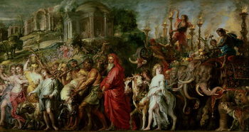 Vægklistermærke A Roman Triumph, c.1630