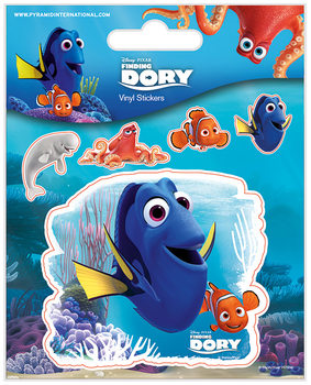 Alla ricerca di Dory - Characters - adesivi in vinile