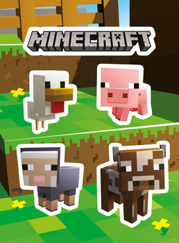 Adesivi Minecraft - Animals