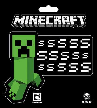 Adesivi Minecraft - sssssssss