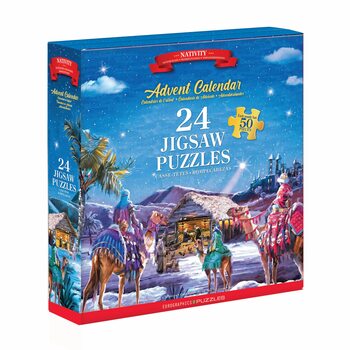 Puzzle Adventní kalendář Nativity