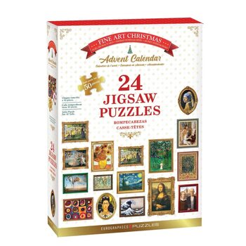 Pussel Adventskalender Masterpieces