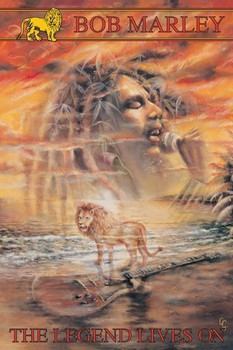 Poster Bob Marley - legend lives on
